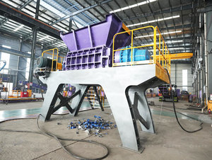 Grande machine à broyer les carrosseries de voitures usagées pour les déchets automobiles, broyeur double métal avec certification CE - Product Image 3