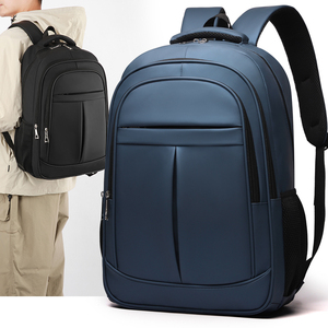 <span class=keywords><strong>Sac</strong></span> à <span class=keywords><strong>dos</strong></span> professionnel <span class=keywords><strong>bleu</strong></span> <span class=keywords><strong>marine</strong></span> pratique avec poches en filet : pour les essentiels de bureau et les escapades du week-end - Product Image 6