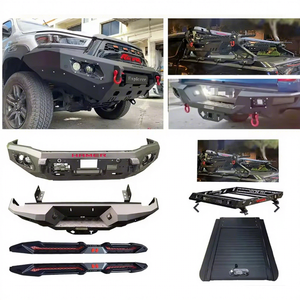 ชุดแต่งเหล็กสำหรับมิตซูบิชิ ไทรทัน ปี 2019-2023 กันชนหน้า-หลัง แผ่นกันกระแทก โรลบาร์ อุปกรณ์ป้องกันสำหรับรถขับเคลื่อน 4 ล้อแบบออฟโรด - Product Image 1