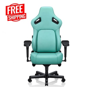 Chaise de jeu AndaSeat <span class=keywords><strong>Kaiser</strong></span> 4 Series Premium avec accoudoirs 5D et coussin de tête magnétique, bleu œuf de robin, taille XL - Product Image 1