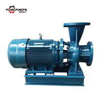 Pompa Booster Sentrifugal Horizontal 8.2m3/Jam, Head 71.5m, 7.5kw untuk Transportasi Air Jarak Jauh
