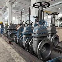 Válvula de Compuerta de Acero Inoxidable 316L, con Brida, de Paso Completo, Baja Resistencia al Flujo, para Tuberías Industriales