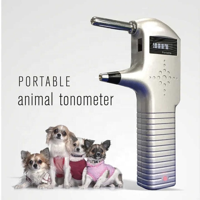High Quality Veterinary Tonometer Animal IOP Meter Handheld Ophthalmic Applanation Tonometer Pet Eye Pressure Tester