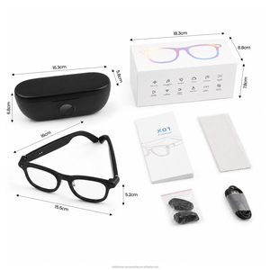 Lunettes caméra IA X01 Ultra avec assistant vocal, WiFi4, enregistrement vidéo, double micro, réduction du bruit et traduction IA en temps réel - Product Image 6