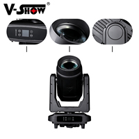 VSHOW G63 PRIME IP66 Étanche 450W 3-en-1 Beam Spot Wash Moving Head Light Ushio NSL450L pour Festival en Extérieur et Grands Spectacles
