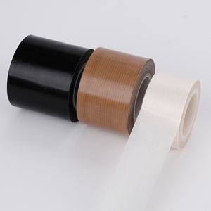 Blanco Negro Marrón <span class=keywords><strong>Ptfe</strong></span> Skived Película recubierta Cinta de tela de fibra de vidrio Cinta de <span class=keywords><strong>Ptfe</strong></span> resistente al calor - Product Image 2