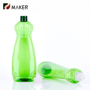 Envase de Plástico PET para Detergente Lavavajillas, Limpiador de Pisos Líquido <span class=keywords><strong>Verde</strong></span> de 550 ml, Jabón Lavavajillas, Botella de Detergente Líquido - Product Image 2