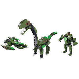 105 pièces, blocs de construction de robot Brachiosaurus 3 en 1, jouet STEAM pour enfants, développement de la motricité fine, cadeau éducatif - Product Image 1