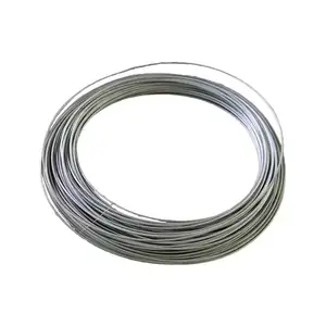 Llaveros de alambre de soldadura de acero inoxidable de alta calidad anillo de suspensión de alambre de cable