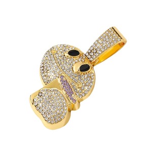 Selección Transfronteriza de Accesorios para Collares Masculinos con un Colgante de Estilo Hip-Hop Ligeramente Adornado con Circonitas - Product Image 5