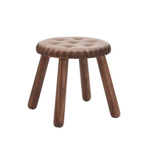 Cookie <b>Stool</b> Solid <b>Wood</b> 22.5x22.5cm Handmade Minimalist Design Home Living Room <b>Stool</b> For Children And Adults - Product Image 5