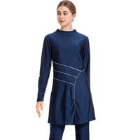 Maillot de bain musulman pour femmes, couverture complète, Hijab islamique, vêtements de plage