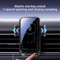 Support de chargeur de voiture magnétique sans fil 66W à charge rapide, support de téléphone de navigation pour grille d'aération, accessoires universels stables, vente en gros