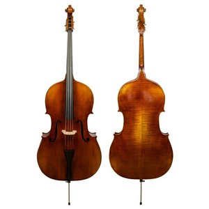 เชลโลไม้แท้เกรดสำหรับการแสดง ระดับเริ่มต้น สำหรับผู้ใหญ่และเด็ก  งานแฮนด์เมด พร้อมฟิงเกอร์บอร์ดไม้มะเกลือ  เครื่องดนตรี - Product Image 4