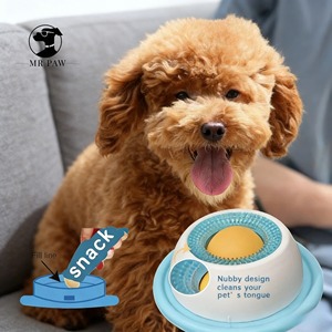Tapis de léchage écologique pour animaux de compagnie, assiette à yaourt, distributeur lent pour chiens et chats, bol interactif pour friandises, favorise la santé dentaire - Product Image 5
