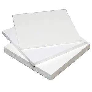 Prix de gros Taille personnalisée 4 * 8ft Feuille de mousse expansée en PVC Panneau de mousse en PVC