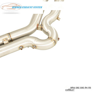 El fabricante de BMW con principios querría trabajar con distribuidores extranjeros para el sistema de escape de tubo medio de igual longitud BMW SUS 304 M4 - Product Image 3