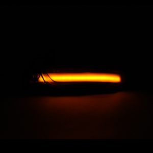 ไฟเลี้ยว LED สีดำแบบไดนามิกสำหรับรถยนต์ Autodragons ไฟเลี้ยวแบบเรียงลำดับสำหรับกระจกมองหลัง สำหรับรถ Jeep Grand Cherokee ปี 2011-2020 - Product Image 6