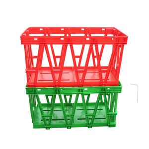 Ánh Sáng Trọng Lượng Mạnh Mẽ Stackable Nhựa Khay Trứng Chống Sốc Chống-Mùa Thu Vịt Trứng Crate Cho Bán - Product Image 1