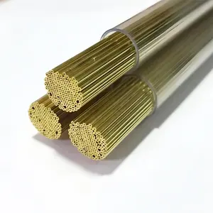 2mm 4mm 5mm 6mm 8mm 10mm Brass Tube Precise Hollow Copper Capillary Tube Oil Cooler Pipe H62