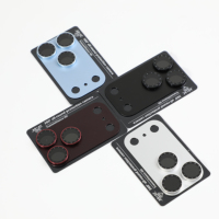 HEYBINGO Nouveau film de protection d'objectif caméra 360°, verre d'objectif HD avec anneau rotatif réglable pour IP18 Pro/Pro Max