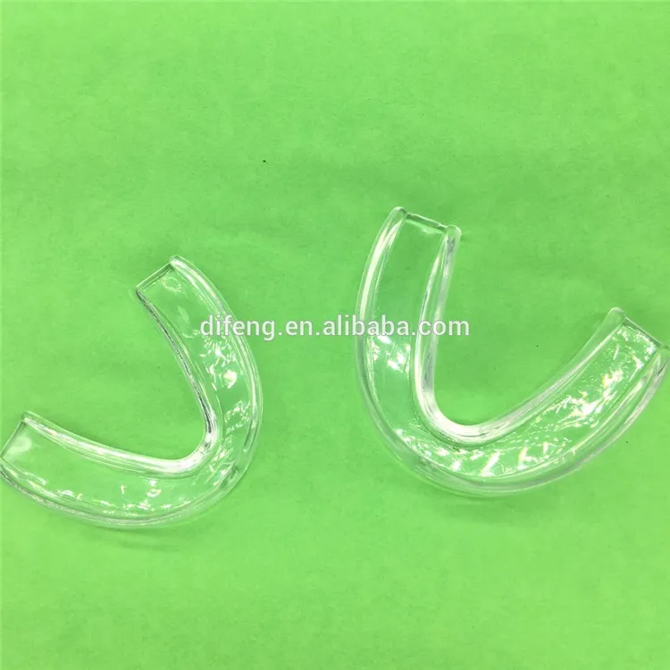 BPA-free Boil & Bite termoformagem Personalizado Mouthguard Dentes branqueamento Bandeja Boca anti-ronco bandeja boca anti-moagem