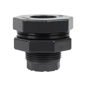 DIN 1 1/2 "- 12" NPT ABS Water Pipe Fitting Aquarium Bulkhead Fitting PVC Garden Mangueira Adaptador