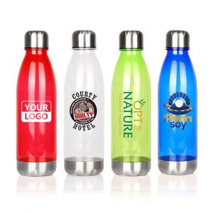 Botella de Agua Personalizada de Tritán para Gimnasio, 350, 500, 700 ml, Libre de BPA, con Logotipo - Product Image 1
