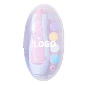 Lime à ongles électrique personnalisée pour bébé avec lumière - Kit de coupe-ongles électrique sûr pour les ongles des orteils et des doigts des nouveau-nés, nourrissons et jeunes enfants - Product Image 2