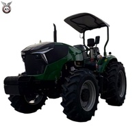 Tracteur agricole KESHENG série TD 100-160 CV 4x4 Transmission automatique Châssis robuste économique Longue durée de vie