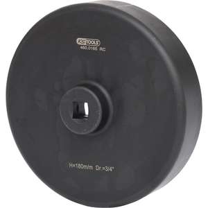 KS TOOLS 3/4 "Douille pour écrou d'essieu, 6 pans, court, 180mm - Product Image 2