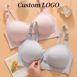 <span class=keywords><strong>Soutien</strong></span>-<span class=keywords><strong>gorge</strong></span> d'allaitement sans fil amovible pour femmes enceintes, lingerie anti-fuite personnalisée, sous-vêtements d'allaitement sans couture pour la maternité - Product Image 3