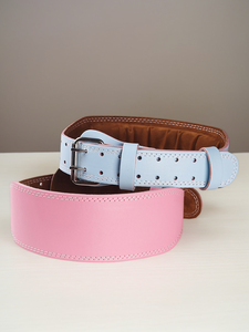 Nuevo Cinturón de Levantamiento de Pesas de Cuero al por Mayor, Cinturones Gruesos de 4 Pulgadas de Ancho, Unisex para Hombres y Mujeres - Product Image 4