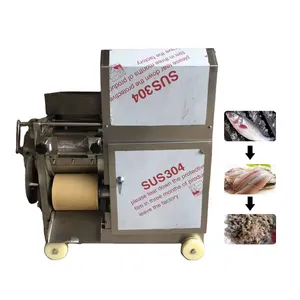 High Efficiency Fish Deboning Picking Machine Fish Meat Bone Separator Remover Machine For Sale