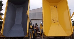 Mật độ cao PE nhựa máng lót/Phễu lót <span class=keywords><strong>uhmwpe</strong></span> lót với cắt dịch vụ chế biến - Product Image 3