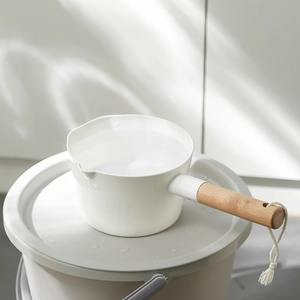 ทัพพีตักน้ำซิมเพิลโฮมพลาสติกหนาขนาดใหญ่พร้อมเชือกปลอดสารบีพีเอสำหรับใช้ในครัว - Product Image 5