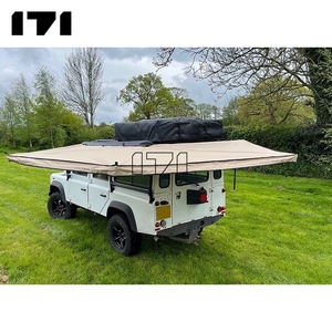 <span class=keywords><strong>Auvent</strong></span> <span class=keywords><strong>de</strong></span> toit <span class=keywords><strong>de</strong></span> voiture 270 Tente 4x4 Offroad et Camper 4wd Caravan Large Campervan 360 Hard Shell 180 Degree - Product Image 4