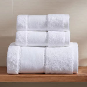 ロゴカスタム卸売格安ホテル用品コレクションタオル100％純綿70*140ホワイトホテルスパバスタオル - Product Image 6