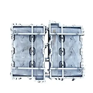 rotational road barrier mould for trafic facility