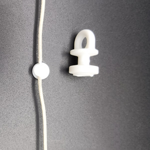 Pista de cortina plegable ondulada de Instalación rápida Pista pequeña 60mm <span class=keywords><strong>Z</strong></span> Wave Cortina Runner - Product Image 1