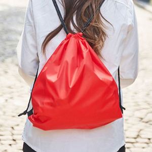 Promotion <b>Drawstring</b> Gym Bag Full Color 210d Polyester Waterproof <b>Drawstring</b> <b>Backpack</b> for Business - Product Image 5