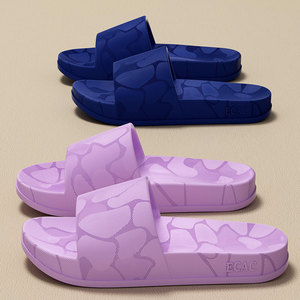 Pantuflas EVA para Mujer, Suela Gruesa Antideslizante, para Exteriores, Baño, Ducha, Cuatro Estaciones, Adultos, Punta Abierta, para Parejas, Uso Doméstico - Product Image 3