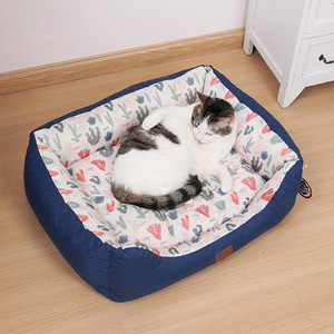 Cama Refrigerante para Mascotas, Rectangular, Relleno de Fibra de Poliéster, para Perros y Gatos, Colchoneta Cómoda para Dormir en Verano, Lavable a Mano - Product Image 2