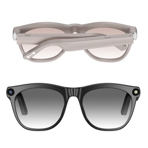 AG08 Smart <b>Glasses</b> 8MP <b>Camera</b> Call Feature Black And Pink 4GB Memory 280MAH Battery - Product Image 3