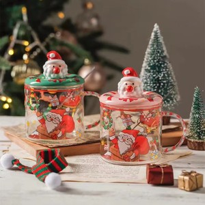 New Santa Claus <b>Christmas</b> Cups Heat Resistant <b>Glass</b> Cup <b>Christmas</b> <b>Mug</b> <b>Christmas</b> Gifts - Product Image 4