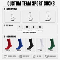 Chaussettes de compression personnalisées pour le basketball et le football, soutien performance, vente en gros OEM, conception gratuite, logo personnalisé, usine