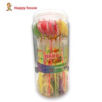 Bonbons Halal, aromatisés aux fruits, sucettes artisanales lumineuses, bonbons durs, décorations enrobées de bonbons, collations pour la Journée des enfants