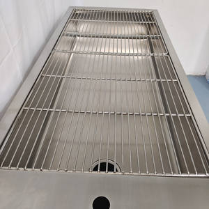 Mesa de Procedimientos Veterinarios para Mascotas, Mesa de Tratamiento de Acero Inoxidable Antioxidante para Exámenes, Inyecciones y Cuidado Médico de Mascotas - Product Image 3