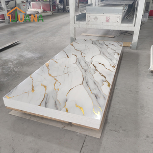 Tấm ốp tường PVC giả đá Marble 4x8 UV, chống thấm và chống thấm nước - Product Image 2