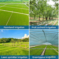 Système d'irrigation par enrouleur de tuyau entraîné par une turbine hydraulique avec arroseur pour une distribution uniforme de l'eau dans les terres agricoles